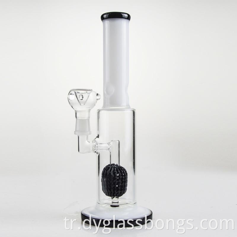 Straight glass bong